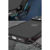 Tfy Store iPhone 15 Pro Max Uyumlu Lens ve Darbe korumalı Siyah Elegant Kılıf thumbnail 2