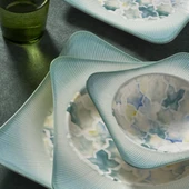 GÜRAL PORSELEN Spinoza 24 Parça 6 Kişilik Yemek Takımı 3209 thumbnail 4