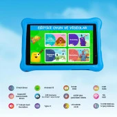 NPO 8" IPS Ekran 4GB 64GB Android 13.0 A133P 1.8GHz Antişok Çocuk Tableti Kids Tablet Mavi RS407+ - 2