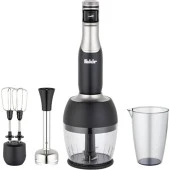 FAKİR SPEED LUCCA BLENDER SETİ BLACK & SİLVER - 1