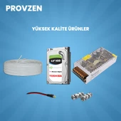 PROVZEN Dahua 14 Kameralı Güvenlik Kamerası 40 Metre Gece Görüşlü - 7