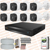 Provzen Rv Dahua 8 Kamera Fullhd Güvenlik Kamerası Set 1tb Hdd - 2