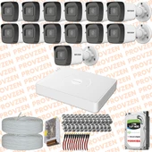 Provzen Hikvision 13 Kamera FullHD Güvenlik Kamerası Set 1TB HDD - 2