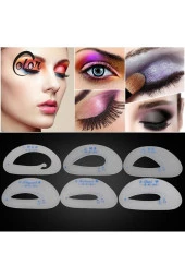 6 Farklı Model Eyeliner Göz Farı Şablonları Şekillendirici - 2
