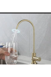 Su Arıtma Musluğu Mat Gold Yeni Ankastre Model Ithal 5 Yıl Garantili thumbnail 2