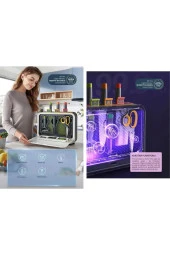 MORPHY RİCHARDS STERİLİZE KESME KAHTASİ DEZENFEKSİYONLU 9 PARÇA BIÇAK VE KESME TAHTASI SETİ - 3