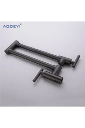 Mutfak Ocak Üstü Musluk Pot Yeni Model Mat Siyah Renk Ithal 5 Yıl Garantili thumbnail 4