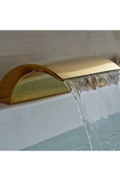 Banyo Bataryası Küvet Jakuzi Ankastre Gold Altın Dore Yeni Şelale 7 Yıl Garantili - 3