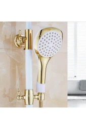 BANYO BATARYASI DUŞ SETİ BEYAZ/GOLD İTHAL ÖZEL ÜRETİM 5 YIL GARANTİLİ - 4