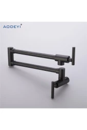 Mutfak Ocak Üstü Musluk Pot Yeni Model Mat Siyah Renk Ithal 5 Yıl Garantili thumbnail 5