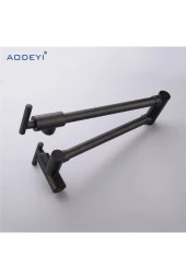 Mutfak Ocak Üstü Musluk Pot Yeni Model Mat Siyah Renk Ithal 5 Yıl Garantili thumbnail 6