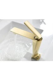 Banyo Lavabo Bataryası Gold Tasarım Yeni 5 Yıl Garantili. thumbnail 4