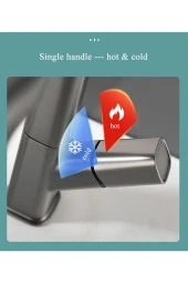 Mutfak Evye Banyo Lavabo Bataryası Asansörlü Yeni Sistem Antrasit Gri Fiskiyeli 5 Yıl Garantili thumbnail 5