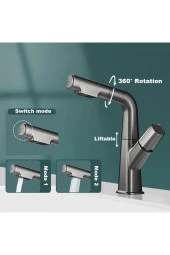 Mutfak Evye Banyo Lavabo Bataryası Asansörlü Yeni Sistem Antrasit Gri Fiskiyeli 5 Yıl Garantili thumbnail 6