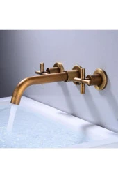 Banyo Lavabo Bataryası Ankastre 3'lü Set Antik Yeni 5 Yıl Garantili Sıva Altı Dahil Ithal thumbnail 2