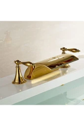Banyo Lavabo Küvet Jakuzi Bataryası Altın Dore Ankastre Gold Şelale Yeni 5 Yıl Garantili - 4