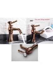 Banyo Lavabo Bataryası Rose Yeni Taşlı Model - 3