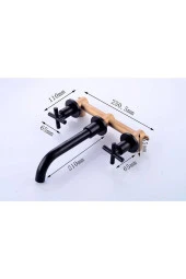 Banyo Lavabo Bataryası Ankastre 3'lü Set Antik Yeni 5 Yıl Garantili Sıva Altı Dahil Ithal thumbnail 4