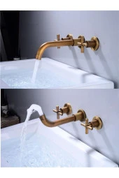 Banyo Lavabo Bataryası Ankastre 3'lü Set Antik Yeni 5 Yıl Garantili Sıva Altı Dahil Ithal thumbnail 5