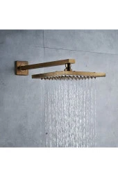 Banyo Bataryası Ankastre Duş Seti Antik Renk Özel Model Yeni 5 Yıl Garantili Sıva Altı Dahil - 4