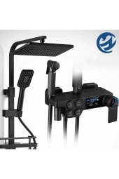 Banyo Bataryası Duş Seti Dijital Yeni Model Bideli Termostatlı Ithal 7 Yıl Garantili thumbnail 1