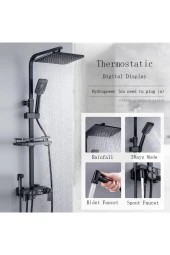 Banyo Bataryası Duş Seti Dijital Yeni Model Bideli Termostatlı Ithal 7 Yıl Garantili thumbnail 2