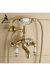 Banyo Bataryası Duş Seti Aldın Dore Gold Yeni Ürün 5 Yıl Garantili - 1