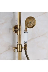 Banyo Bataryası Duş Seti Özel Tasarım Antik Sepetli Yeni Model 5 Yıl Garantili thumbnail 2