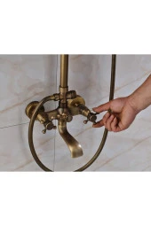 Banyo Bataryası Duş Seti Antik Sepetli Model Yeni Ürün 5 Yıl Garantili thumbnail 4