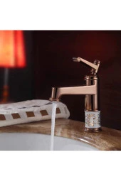 BANYO LAVABO BATARYASI ROSE SERAMİK ÖZEL SERİ YENİ MODEL 5 YIL GARANTİLİ İTHAL thumbnail 1
