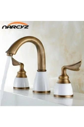BANYO LAVABO BATARYASI ANKASTRE ANTİK 3'LÜ SET YENİ İTHAL 5 YIL GARANTİLİ - 1