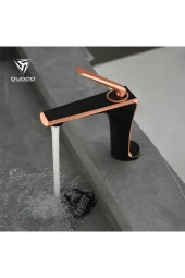BANYO LAVABO BATARYASI SİYAH/BAKIR ROSE ÖZEL SERİ YENİ MODEL 5 YIL GARANTİLİ İTHAL - 1