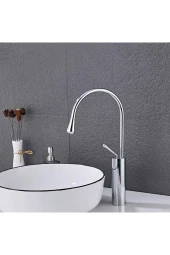 Banyo Çanak Lavabo Bataryası Yeni Tasarım Krom 5 Yıl Garantili thumbnail 2