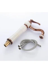 Banyo Çanak Lavabo Bataryası Rose-mermerli Model Yeni 7 Yıl Garantili thumbnail 5