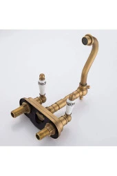 Banyo Lavabo Bataryası Ankastre Antik Renk Yeni Model 5 Yıl Garantili - 4