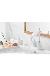 Banyo Lavabo Bataryası Beyaz Tarz Yeni Şelale 5 Yıl Garantili - 1