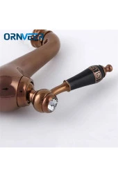 Banyo Çanak Lavabo Bataryası Rose/siyah Desenli Renk 5 Yıl Garantili - 2
