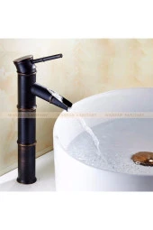 Banyo Lavabo Bataryası Antik Siyah Çanak Lavabo Uzun Yeni thumbnail 1