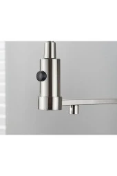 Mutfak Evye Bataryası Dual Flow Su Arıtma Çıkışlı Spiralli Fiskiyeli 7 Yıl Garantili Ithal Mat Krom thumbnail 1