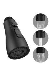 Mutfak Evye Bataryası Su Arıtma Çıkışlı 3 Fonksiyonlu Duş Fiskiyeli Mat Siyah 7 Yıl Garanti Ithal thumbnail 6