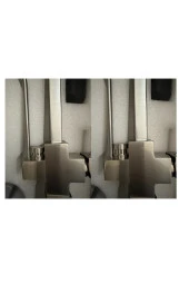 Mutfak Evye Bataryası Dual Flow Yeni Bas Çek Su Arıtma Çıkışlı Fiskiyeli Nikel 7 Yıl Garantili Ithal thumbnail 5