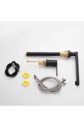 Mutfak Evye Bataryası Pencere Önü Asansörlü Yeni Sistem Mat Siyah 10 Yıl Garantili thumbnail 3