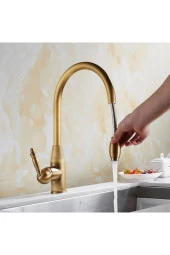 Mutfak Evye Bataryası Antik Renk Yeni Tasarım Fiskiyeli 5 Yıl Garantili thumbnail 1