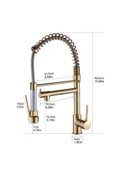 Mutfak Evye Bataryası Altın Dore Yeni Tasarım Fiskiyeli 5 Yıl Garantili thumbnail 2