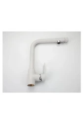 Mutfak Evye Bataryası Beyaz Dual Flow Su Arıtma Çıkışlı Yeni Tasarım Faturalı 7 Yıl Garantili Ithal thumbnail 1