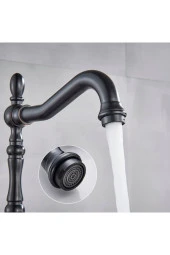 Mutfak Lavabo Evye Bataryası Siyah Tasarım Adınıza Faturalı 5 Yıl Garantili - 4