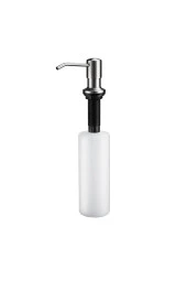 Ankastre Sıvı Sabunluk NİKEL Renk Mutfak Eviye Ve Banyo Lavabo Uyumlu Ithal 5 Yıl Garantili 500ml - 2