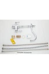 Mutfak Evye Bataryası Krom Dual Flow Su Arıtma Çıkışlı Krom Yeni Tasarım 5 Yıl Garantili thumbnail 5