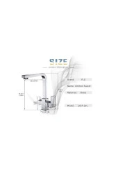 Mutfak Evye Bataryası Dual Flow Su Arıtma Çıkışlı Yeni Tasarım Siyah 7 Yıl Garantili Ithal thumbnail 4