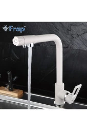 Mutfak Evye Bataryası Beyaz Dual Flow Su Arıtma Çıkışlı Yeni Tasarım Faturalı 7 Yıl Garantili Ithal thumbnail 6